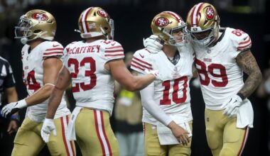 Mac Jones wins debut with three touchdown passes