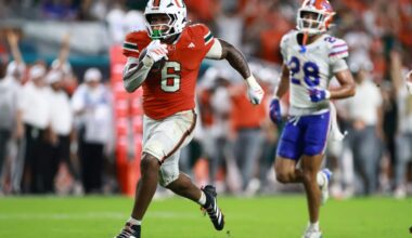 AP Top 25: Miami jumps to No. 2, Oklahoma climbs to 7th in college football rankings
