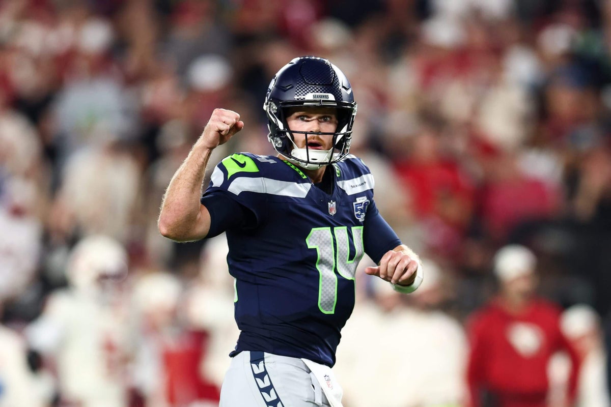 How Sam Darnold, Jaxon Smith-Njigba rescued the Seahawks from near collapse in Arizona