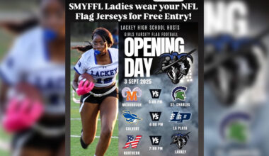 Girls Varsity Flag Football Kicks Off Tonight In Southern Maryland At Lackey And Westlake