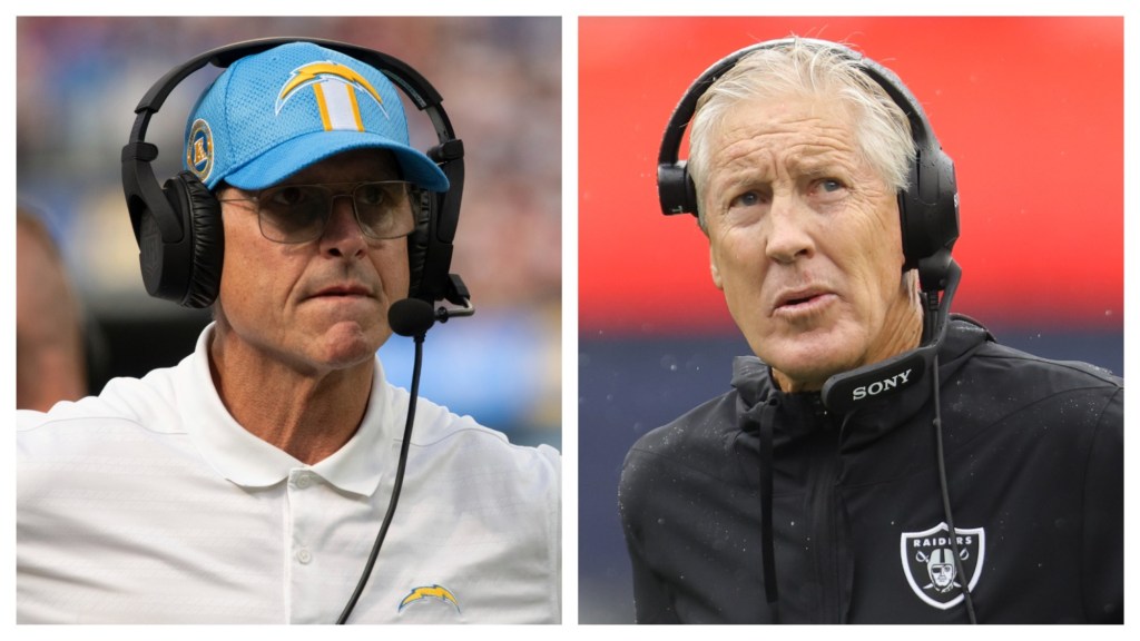 Chargers’ Jim Harbaugh faces Raiders’ Pete Carroll in meeting of frenemies – Orange County Register