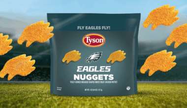 Philadelphia Eagles Partner With Tyson Foods to Launch Team-Themed Chicken Nuggets
