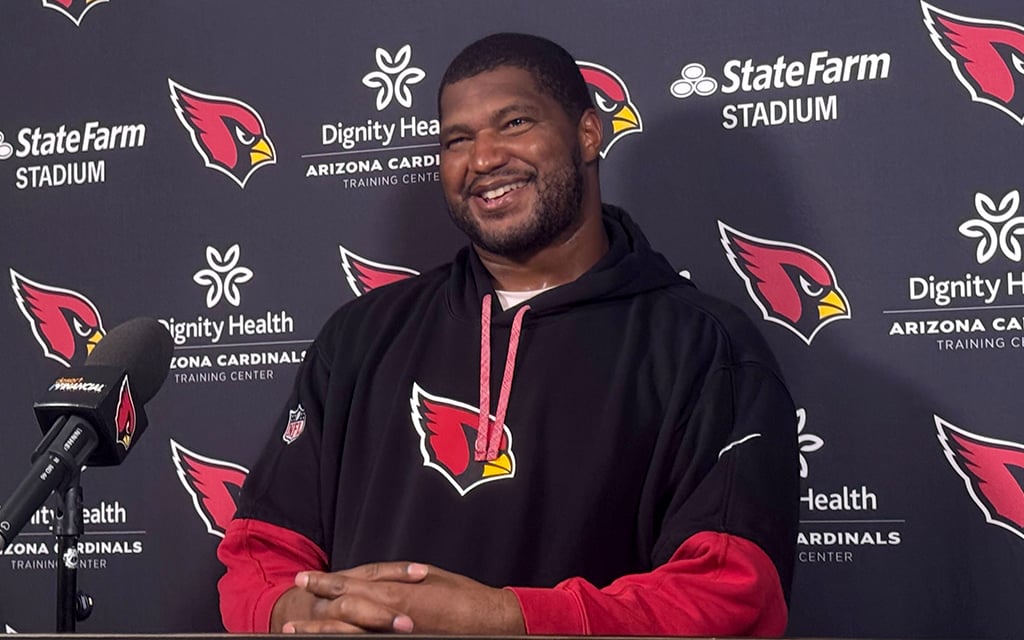 Calais Campbell surprised, grateful to be named Arizona Cardinals 2025 team captain