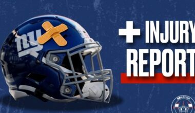 Giants-Commanders Wednesday injury report: Andrew Thomas ‘improving’