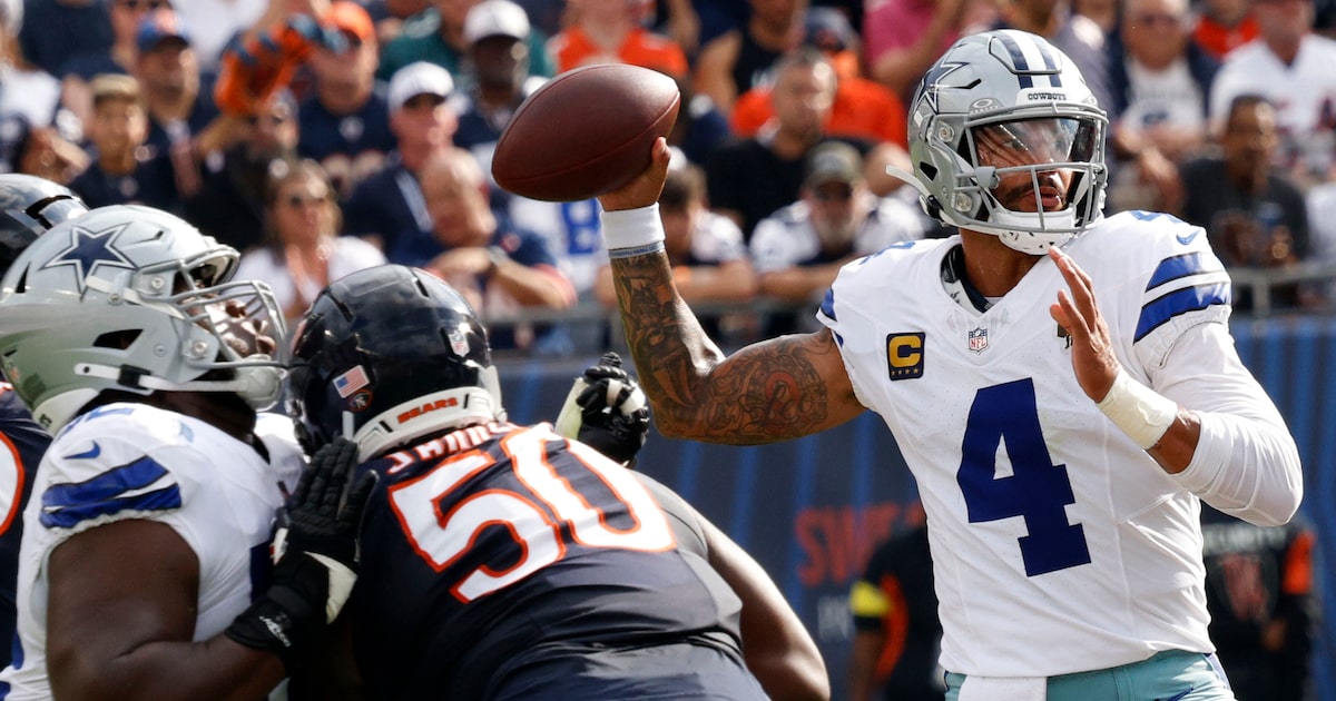 Dallas Cowboys run out of answers, leave Chicago with Week 3 loss