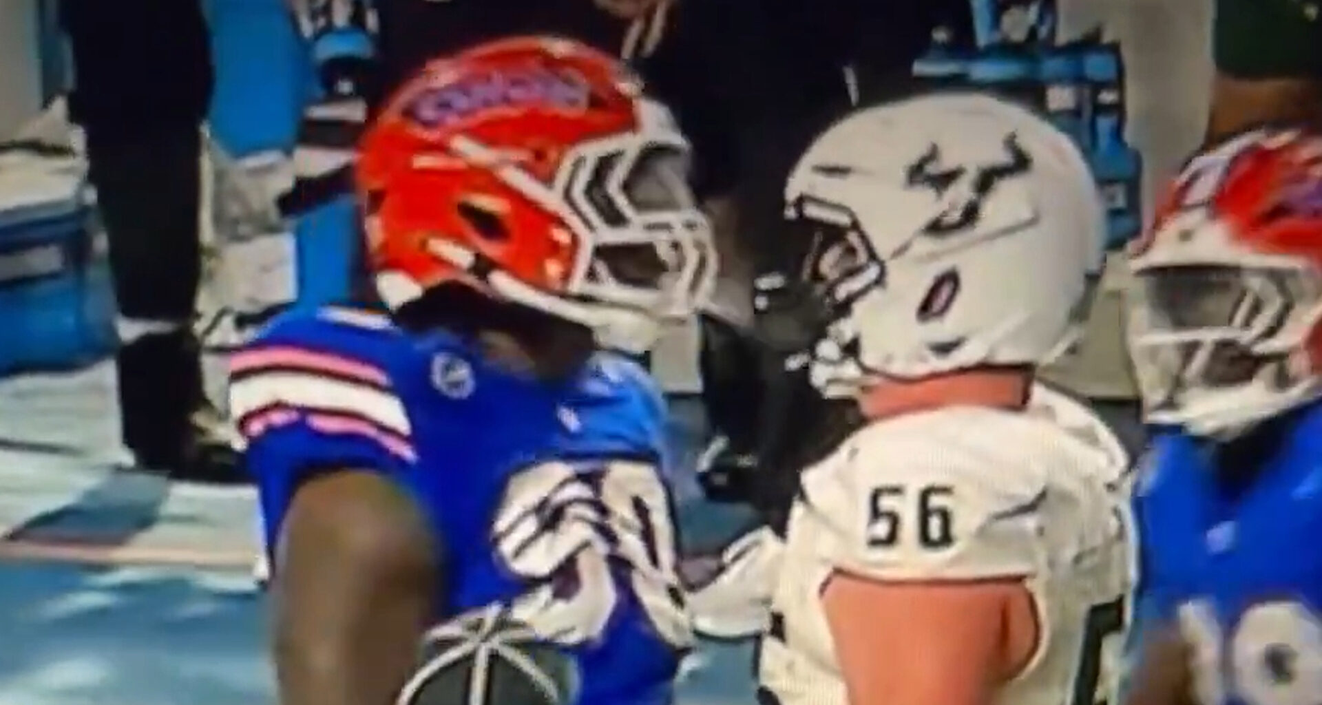 College football star is ejected from game for spitting at rival just days after Jalen Carter incident in Eagles-Cowboys