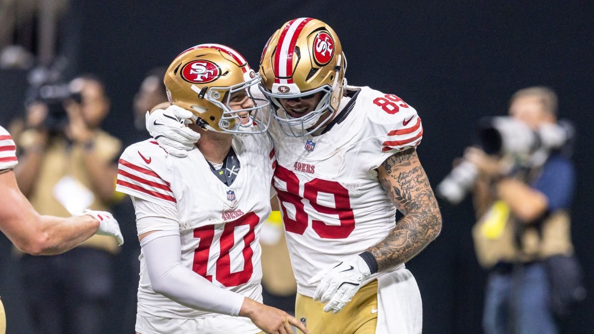 Mac Jones, 49ers accomplish rare feat in win over Saints – NBC Sports Bay Area & California
