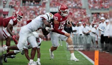 Stock John Mateer College Prospects steelers scouts