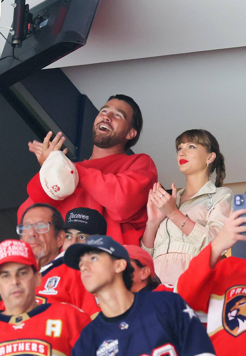 Julia Fox Defends Taylor Swift Against Superstitious NFL Fans Blaming Her for Travis Kelce Losing Games 