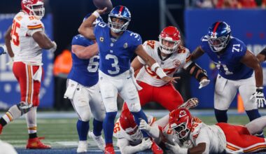 Chiefs star changes mind about jersey swap with Giants’ Russell Wilson: ‘Don’t even want it’