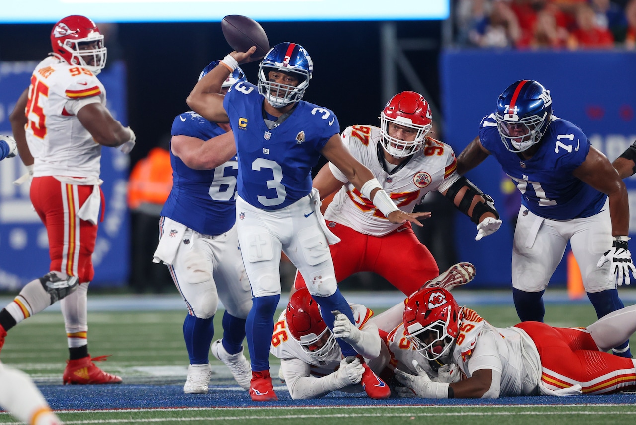 Chiefs star changes mind about jersey swap with Giants’ Russell Wilson: ‘Don’t even want it’