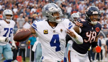 Cowboys’ Dak Prescott is focused on task at hand, says Week 4 isn’t about ‘Dak vs. Micah’