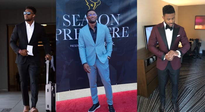 Texans’ Danielle Hunter has a passion for fashion: ‘Look good, play good. No. 1 choice: always wear a suit’