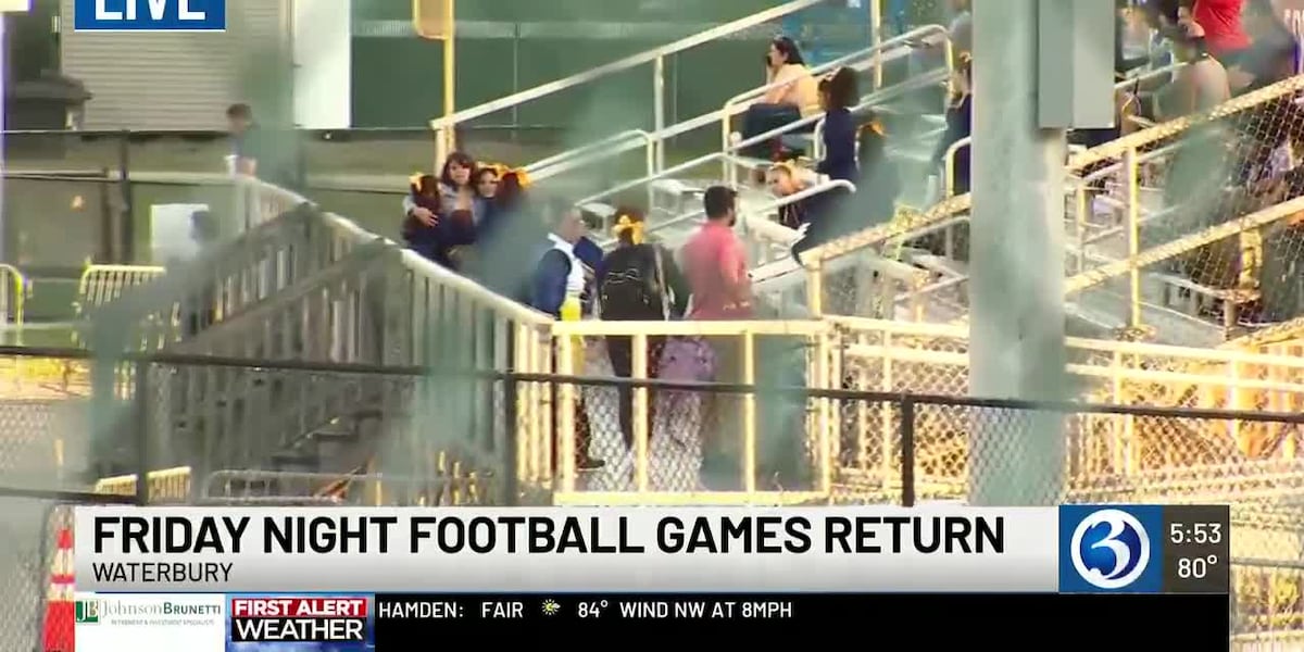 Security ramped up for first Friday night football game in Waterbury since large fight