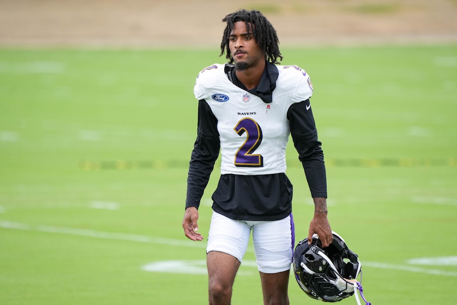 Cornerback Nate Wiggins returns to Ravens practice ahead of Lions game