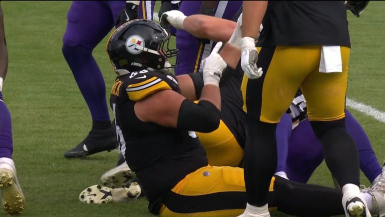 Steelers offensive line dominates