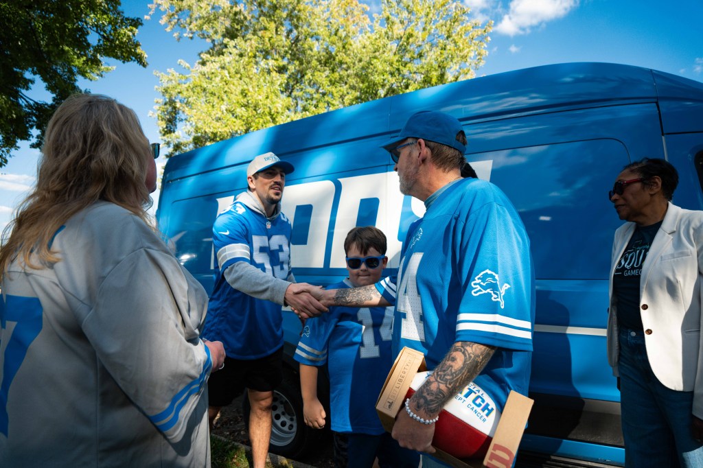 A surprise visit for Taylor cancer patient – The News Herald