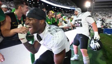Oregon outlasts Penn State 30-24 in double overtime