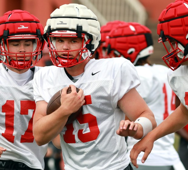 North Central College quarterback Garret Wilson