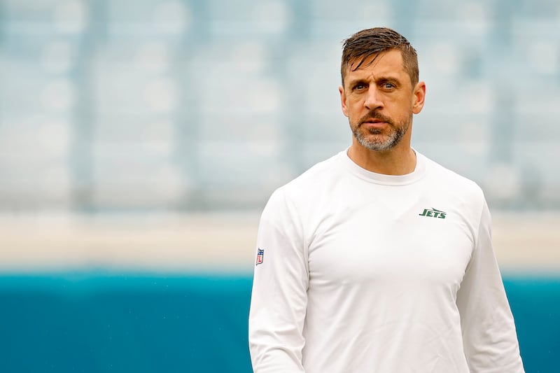 Fourteen years ago Aaron Rodgers had an epiphany of sorts. Photograph: Photograph: Mike Ehrmann/Getty Images