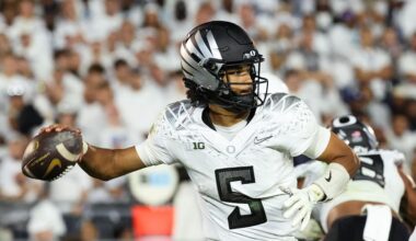 Ole Miss moves into top 5 of AP Top 25 rankings; Oregon is new No. 2