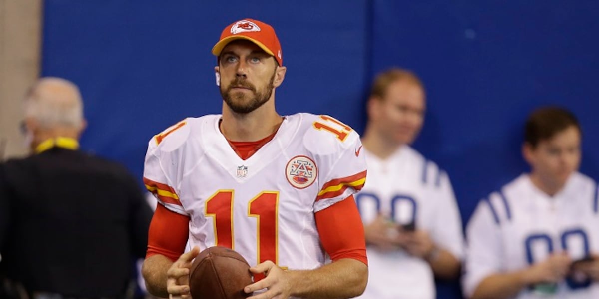 Former Chiefs QB Alex Smith advocates pain management plans