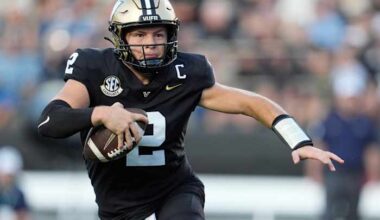 NCAA back in court over eligibility rules for Vanderbilt QB Diego Pavia