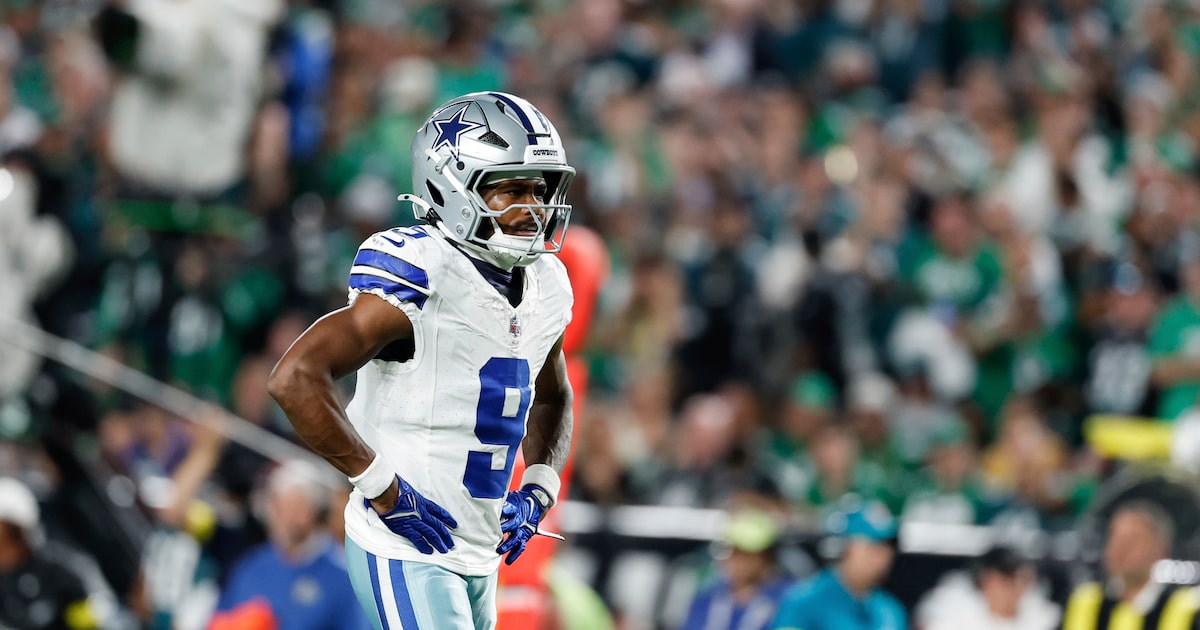 Cowboys hoping KaVontae Turpin injury won’t slow down speedy WR vs. Bears
