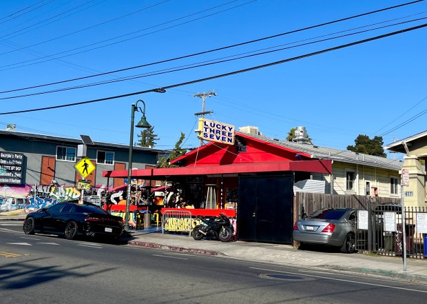 The Filipino restaurant Lucky Three Seven in Aug. 2025 in Oakland, Calif. (John Metcalfe/Bay Area News Group)