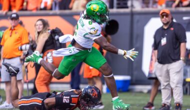 Oregon and Oregon State’s football rivalry is headed for a pause. Here’s when it’s likely to resume.