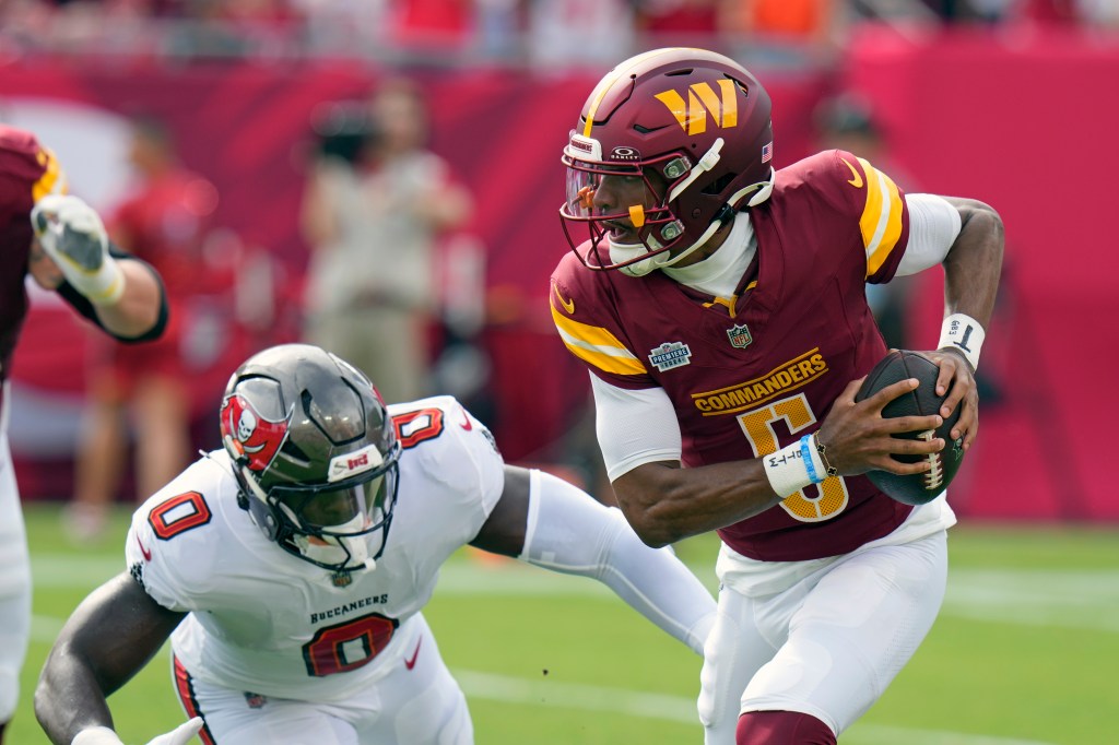 Commanders missing two for Sunday