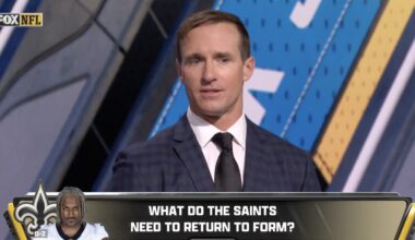 Drew Brees' optimistic Saints take during Fox cameo aged terribly