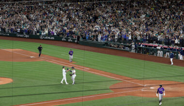 Seattle Mariners clinch AL West fan view 2025...