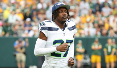 Seattle Seahawks Riq Woolen 2023 preseason...