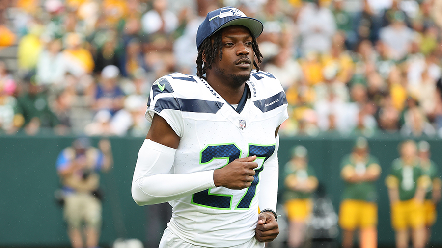 Seattle Seahawks Riq Woolen 2023 preseason...