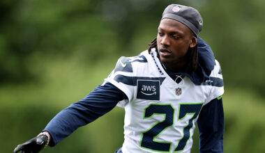 Seattle Seahawks Riq Woolen 2024 OTA...