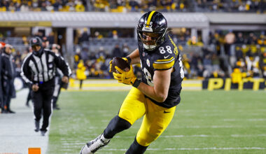 Seattle Seahawks Week 2 preview Pittsburgh Steelers Pat Freiermuth January 2025...