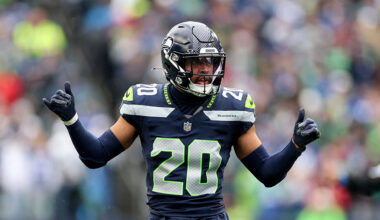 Seattle Seahawks safety Julian Love...