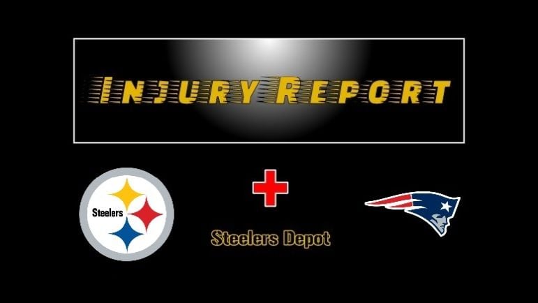 Steelers Patriots injury report