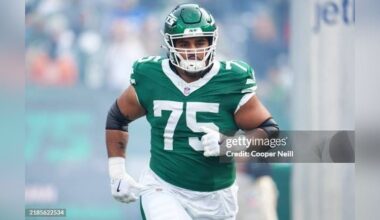 Jets Steelers Vera Tucker lineman roster