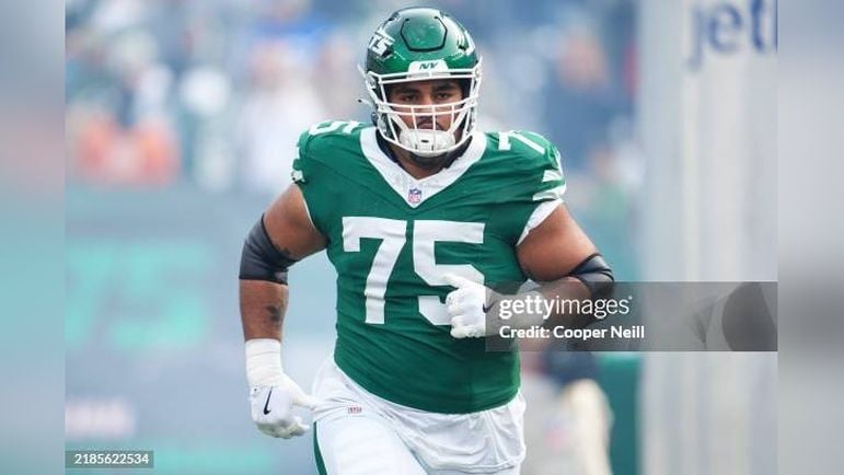 Jets Steelers Vera Tucker lineman roster