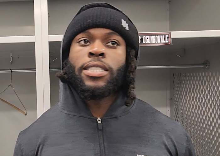 ‘A bad play, my job is to protect the ball,’ how a rare fumble by Dare Ogunbowale proved costly in Texans’ loss to Rams