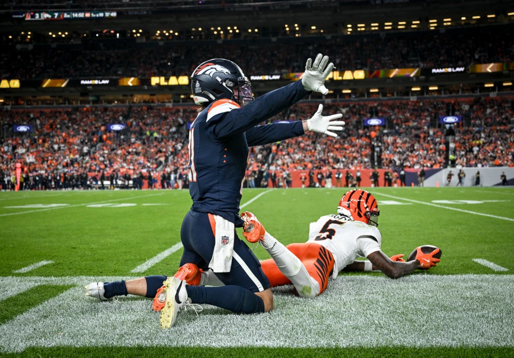 Broncos' Riley Moss wins 'personal' matchup with Bengals' Tee Higgins