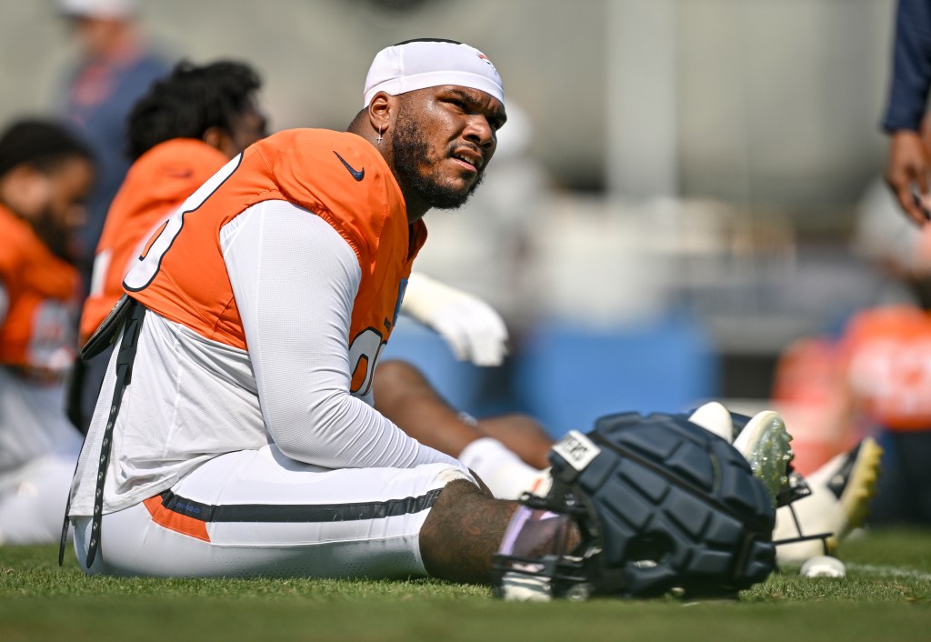 John Franklin-Myers, Dre Greenlaw miss Broncos practice
