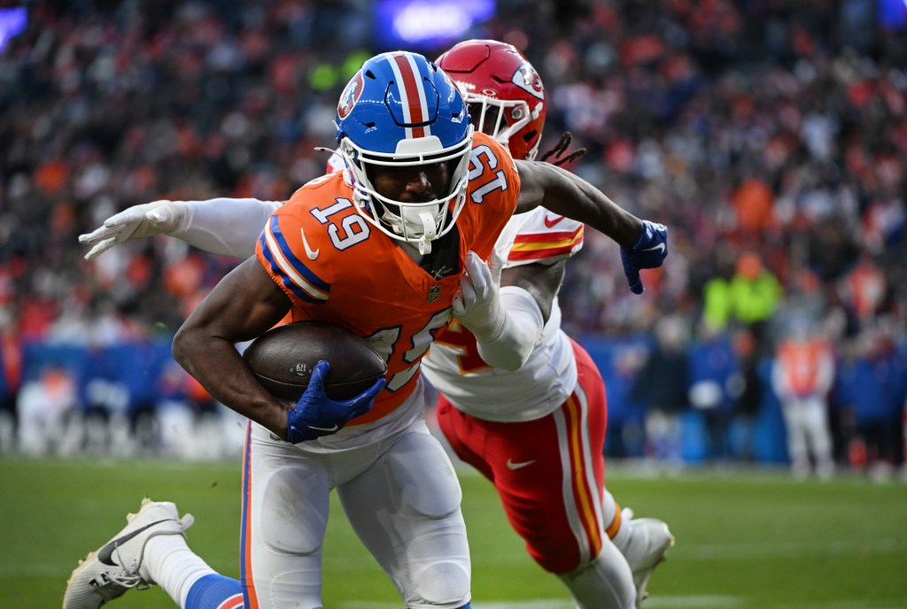 Broncos receiver Marvin Mims Jr. embraces 'being the man' in Year 3