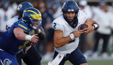 A look at UConn football's loss at Delaware