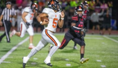 Rangers rock ground game, Red Raiders, 47-22 – News-Herald