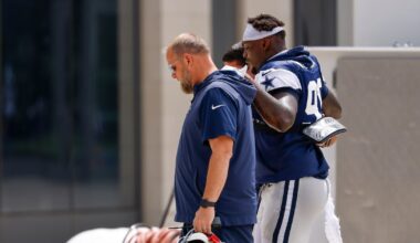 Dallas Cowboys placing defensive tackle Perrion Winfrey on IR with back issue