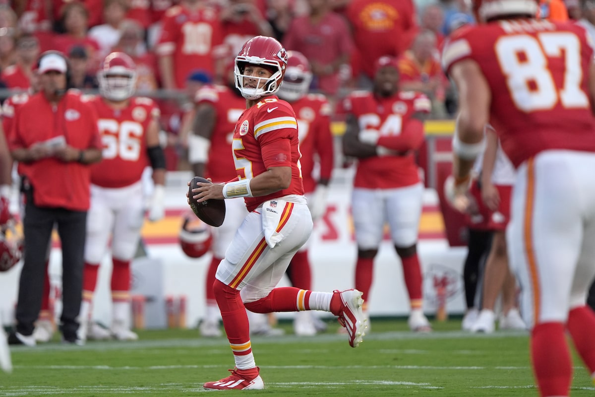 Kansas City’s new offensive line will be tested by Chargers in Brazil