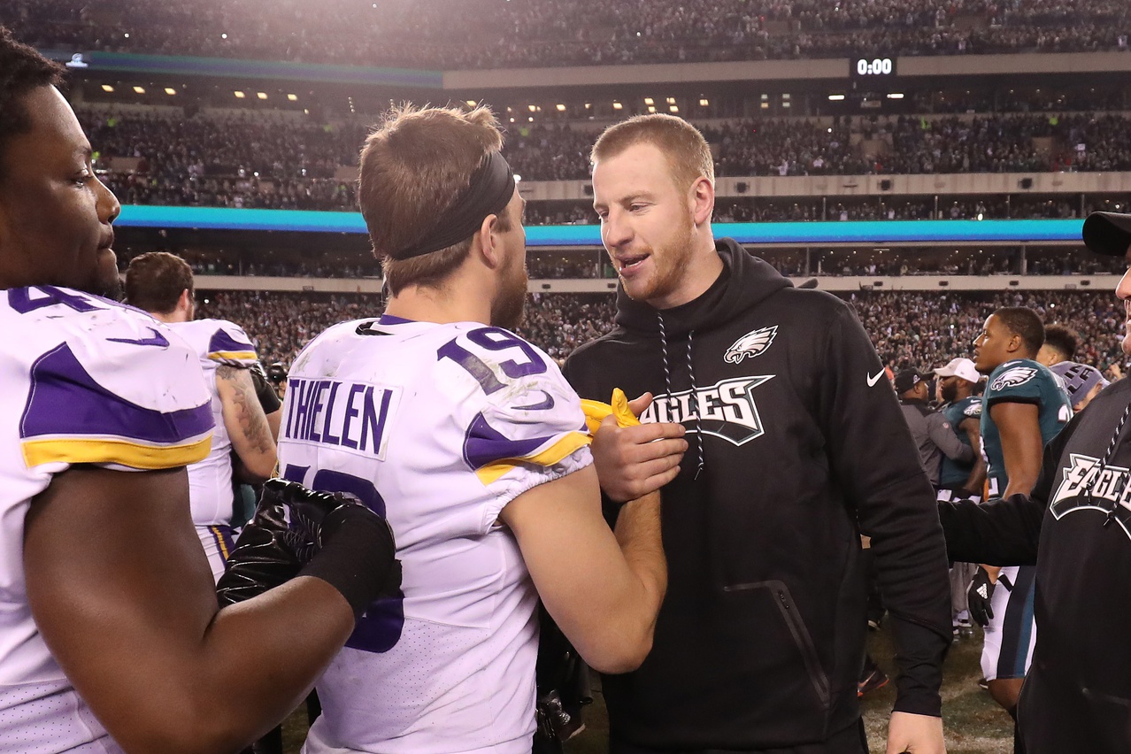 Carson Wentz Echoed Adam Thielen’s Sentiment About Returning To Minnesota